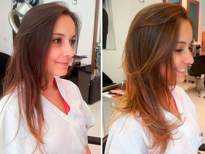 Antes e Depois Ombré Hair | Silvana Lopes